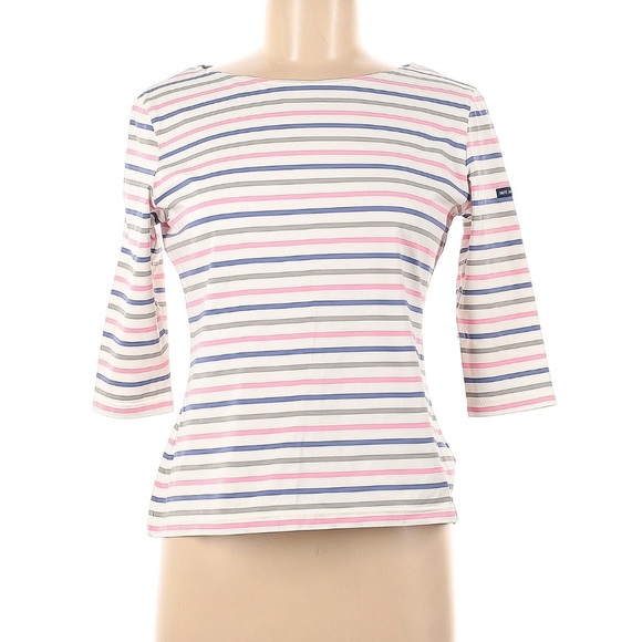 Saint James Tops - Saint James Multicolor Striped Long Sleeve Top